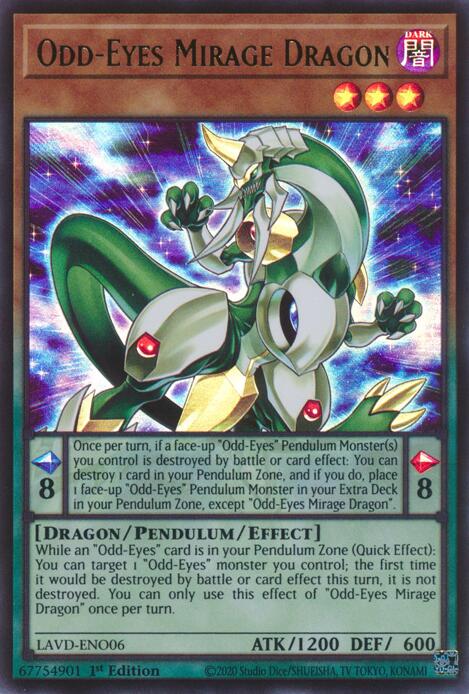 Odd-Eyes Mirage Dragon
