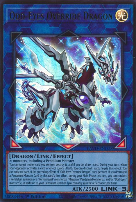 Odd-Eyes Override Dragon