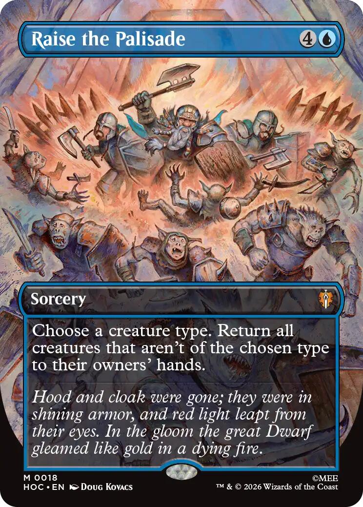 Raise the Palisade (Borderless)