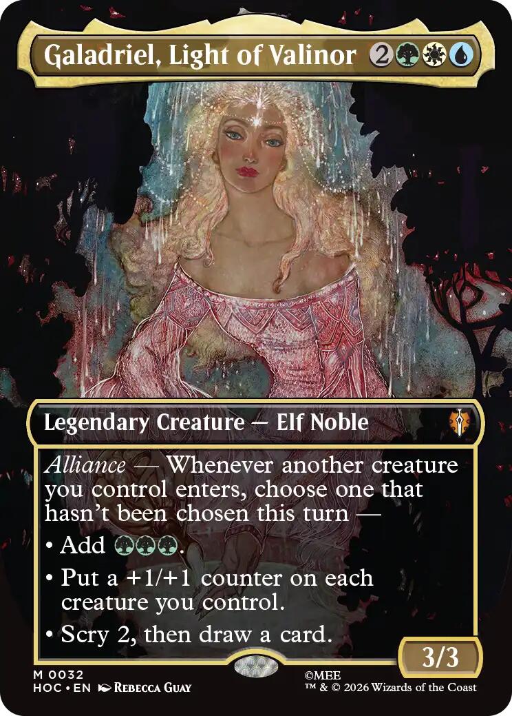Galadriel, Light of Valinor (Borderless)