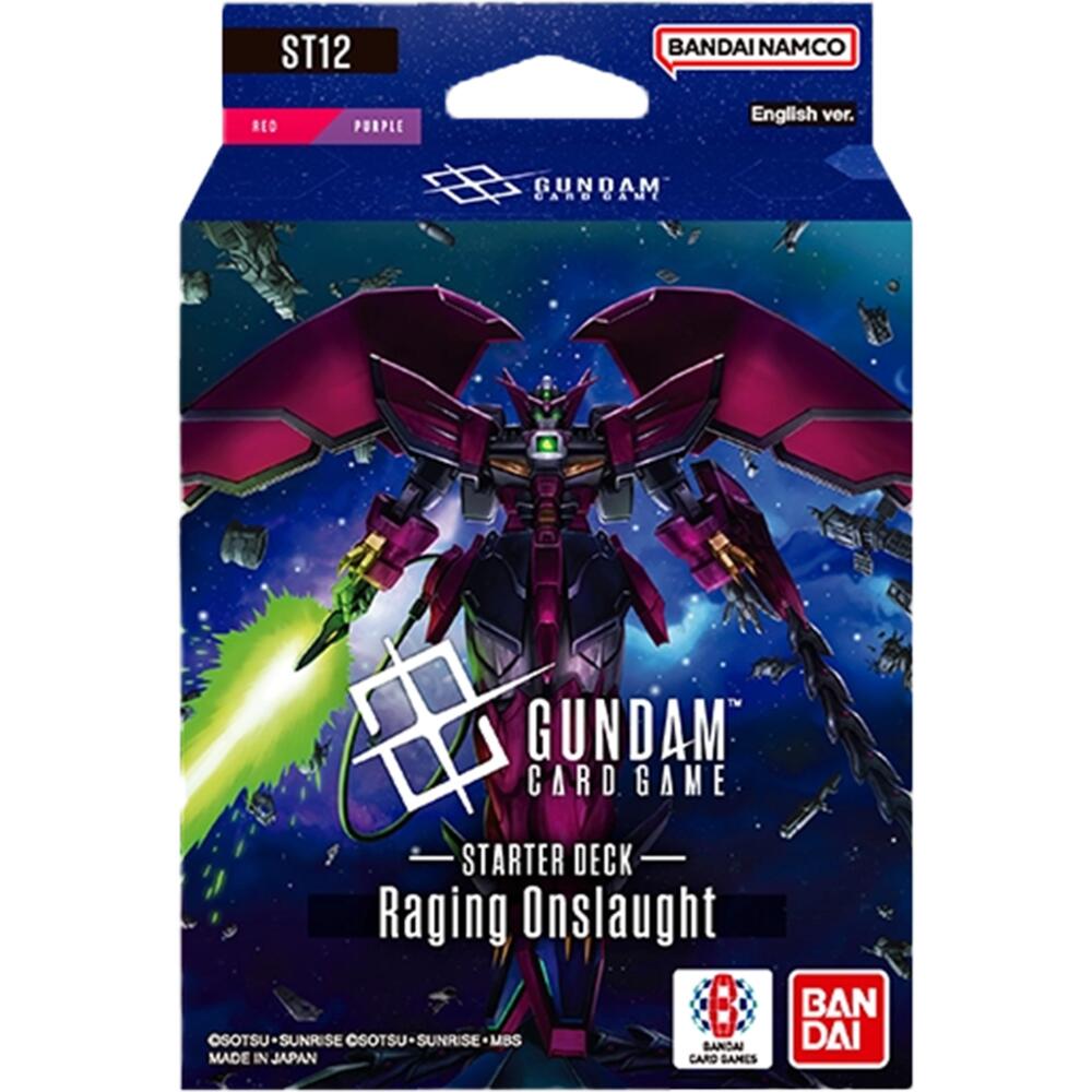 Gundam Card Game Starter Deck 12 Raging Onslaught