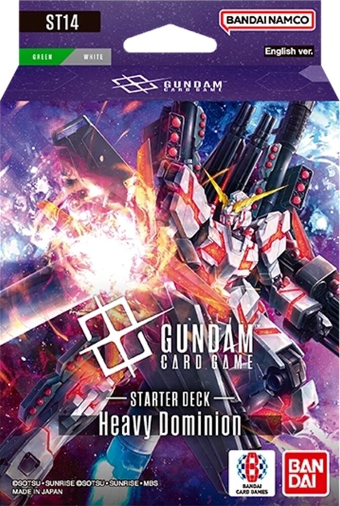 Gundam Card Game - Starter Deck 14 Heavy Dominion