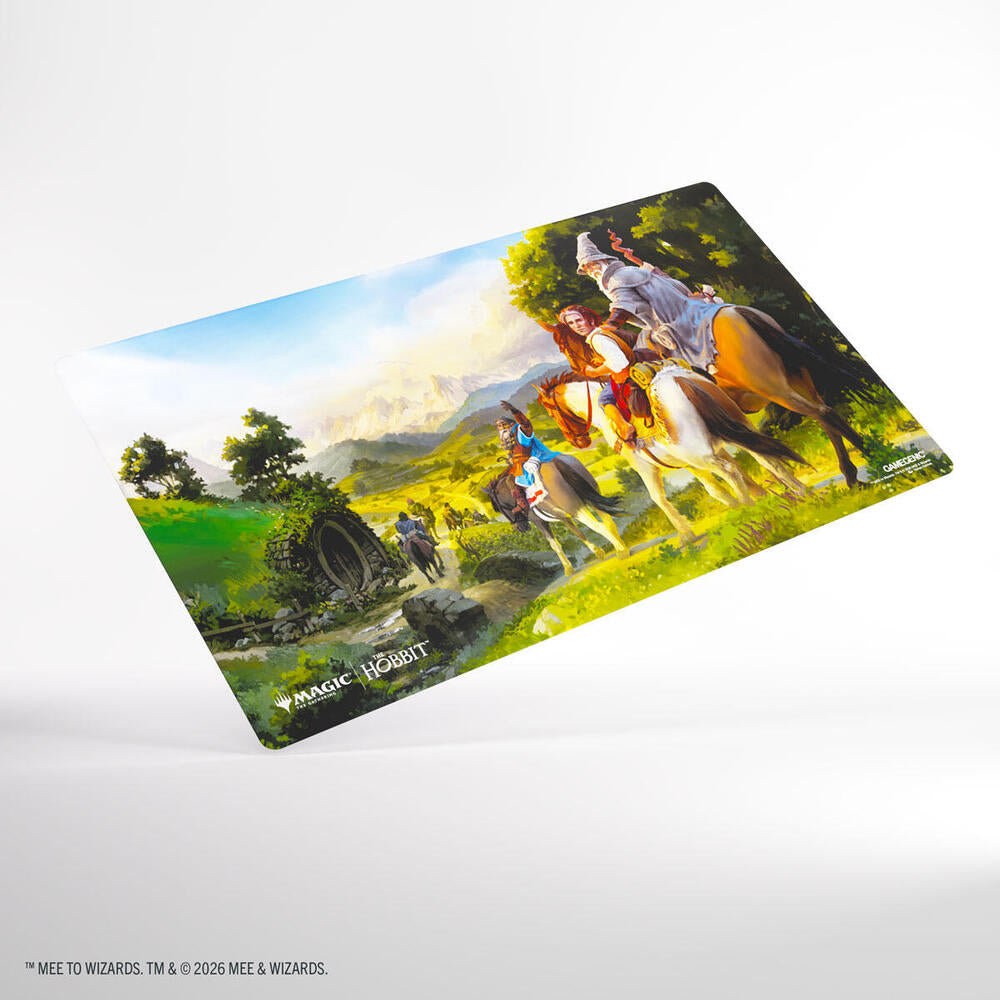 Magic: The Gathering The Hobbit Prime Playmat - Leaving Hobbiton - GameGenic Playmats