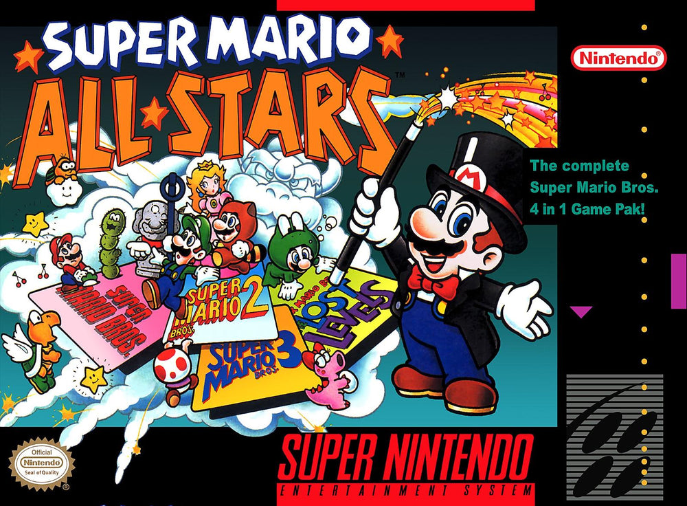 Gunpla-Box - Super Mario All-Stars - Video Game - Super Nintendo