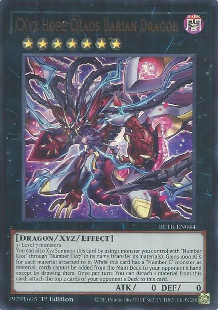 CXyz Hope Chaos Barian Dragon