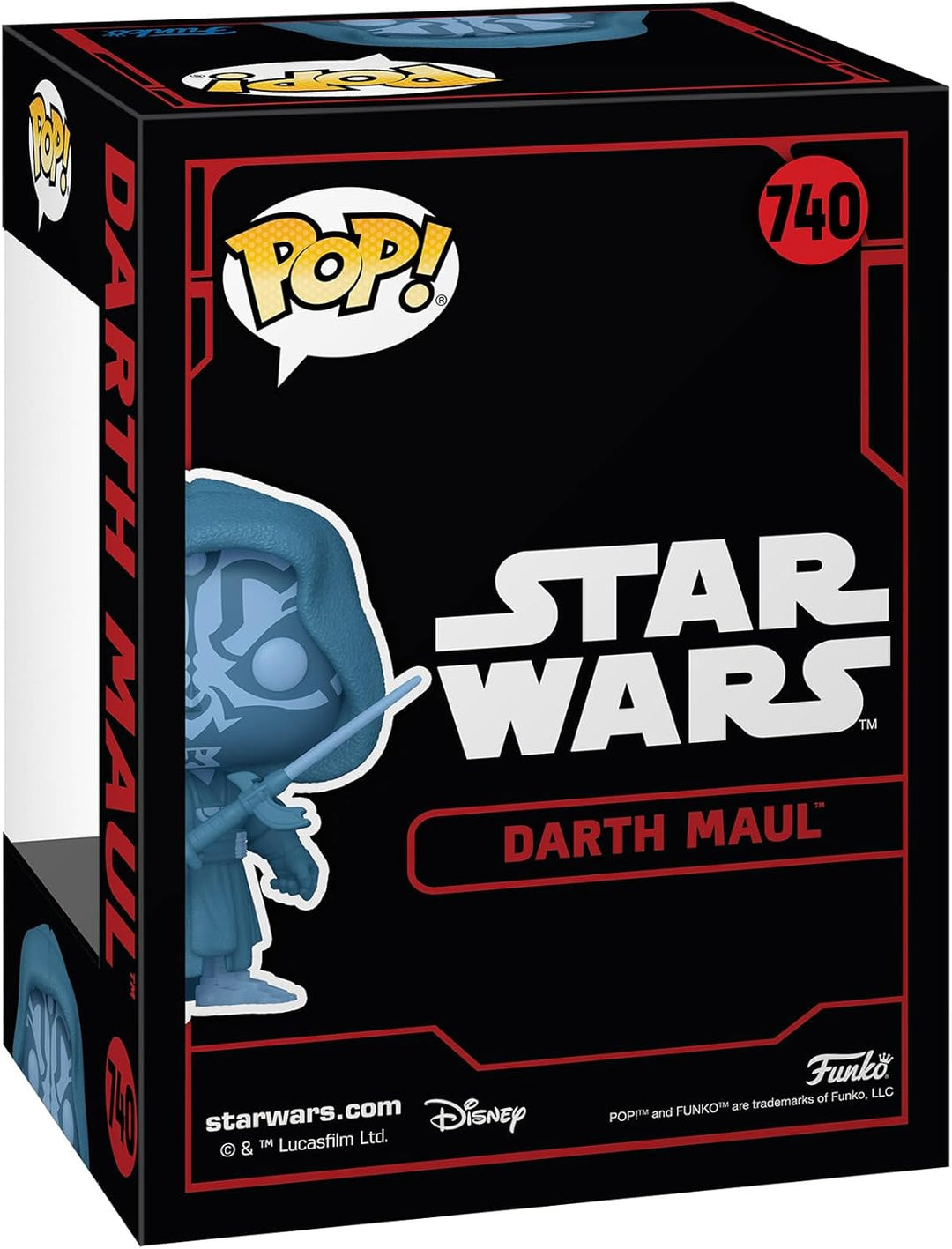 Funko POP! Star Wars Hologram Darth Maul (Glow) Specialty Series Figure (#740)