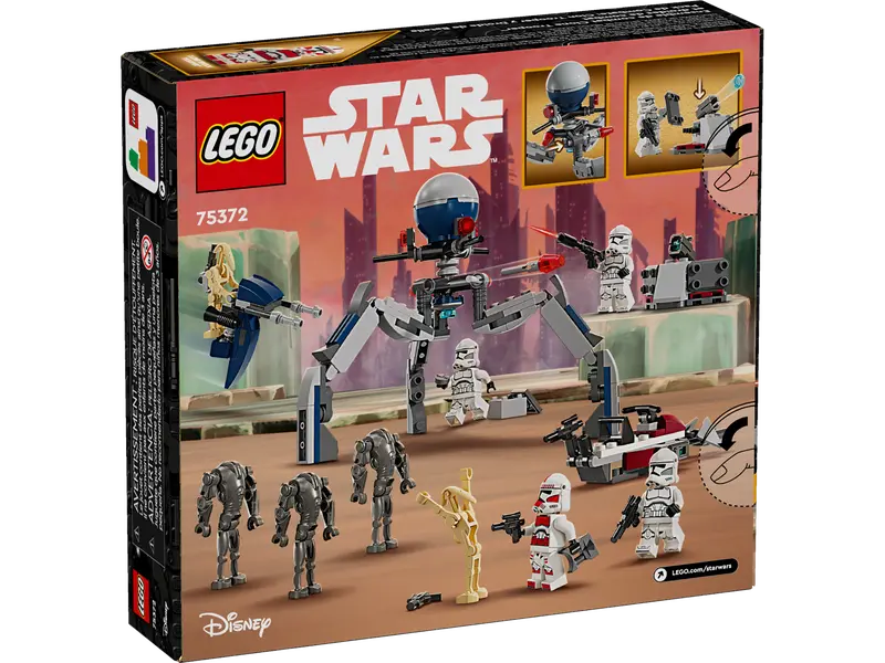 Clone Trooper™ & Battle Droid™ Battle Pack