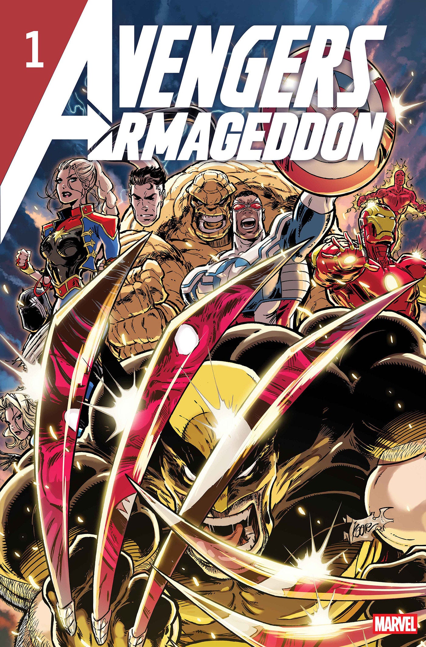プロモ付Avengers Armageddon #1 Kaare Andrews Avengers: Armageddon #1 Kaare Andrews 2nd Printing Variant – GunplaBox