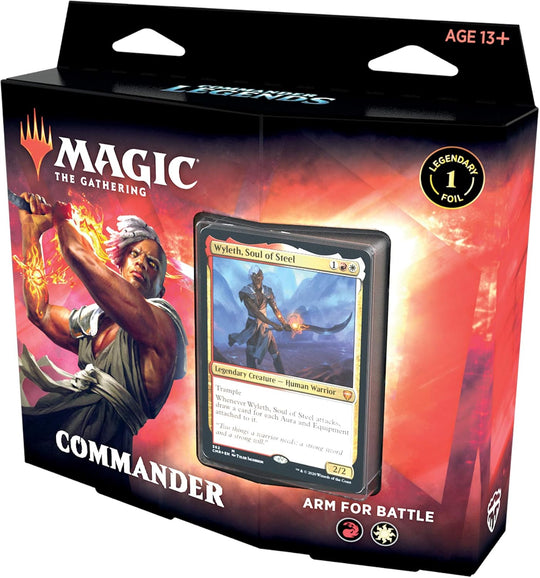 Magic: The Gathering Commander Legends – Arm for Battle | 100 Card Ready-to-Play Deck