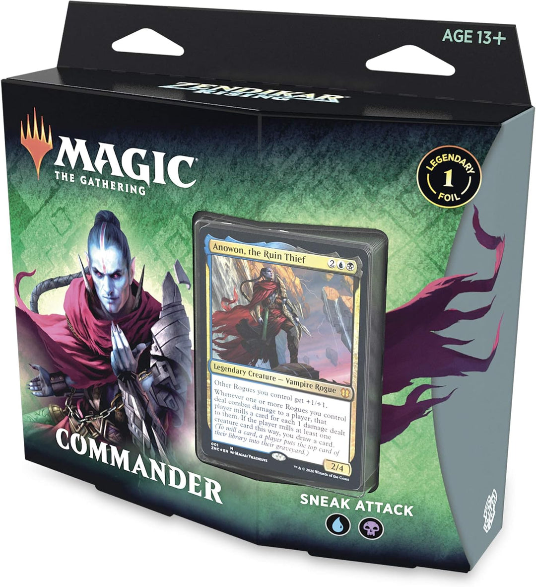 Magic: The Gathering Commander Legends – Sneak Attack | 100 Card Ready-to-Play Deck