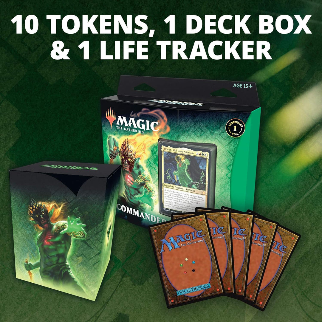 Magic: The Gathering Commander Legends – Land's Wrath | 100 Card Ready-to-Play Deck