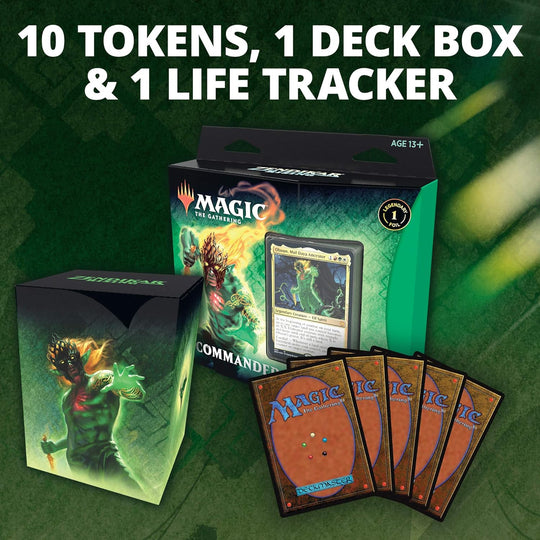 Magic: The Gathering Commander Legends – Land's Wrath | 100 Card Ready-to-Play Deck