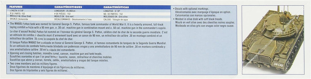 1/35 M48A2 Patton Tank Model Kit