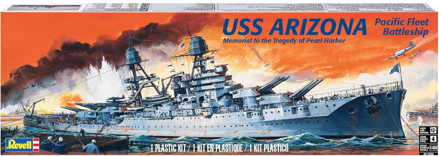 アメリカレベル 1/426 U.S.S. アリゾナ 戦艦 00302 プラモデル p706p5g Amazon | ドイツレベル(Revell) アメリカレベル 1/426 U.S.S.