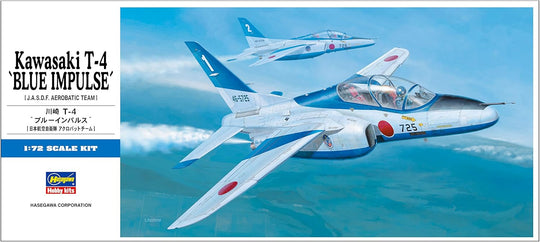 Hasegawa 1/72 Kawasaki T-4 'Blue Impulse' Plastic Model