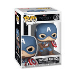 Pop! Captain America with Helmet (The First Avenger)