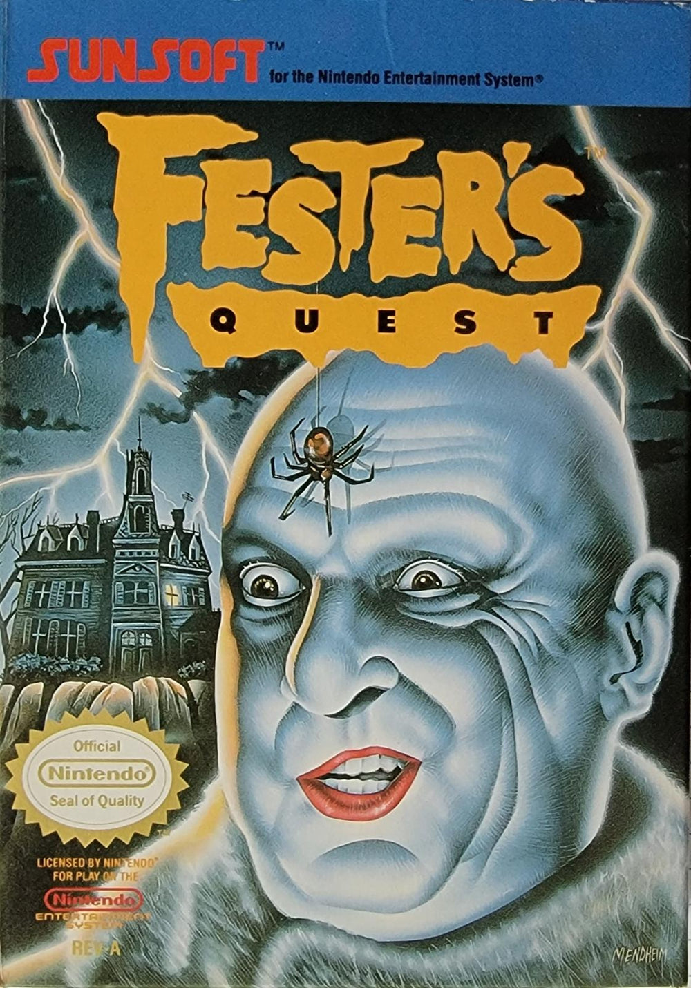 Gunpla-Box - Fester's Quest - Video Game - NES