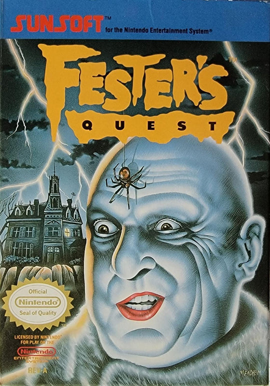 Gunpla-Box - Fester's Quest - Video Game - NES