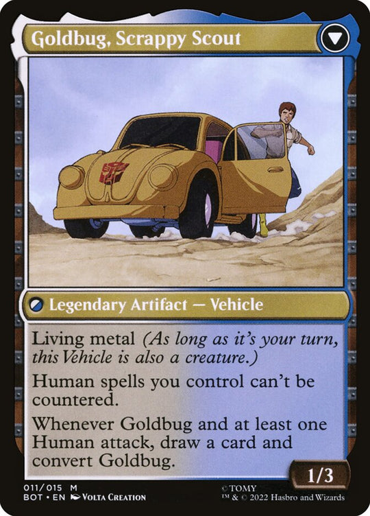 Goldbug, Humanity's Ally (Back)