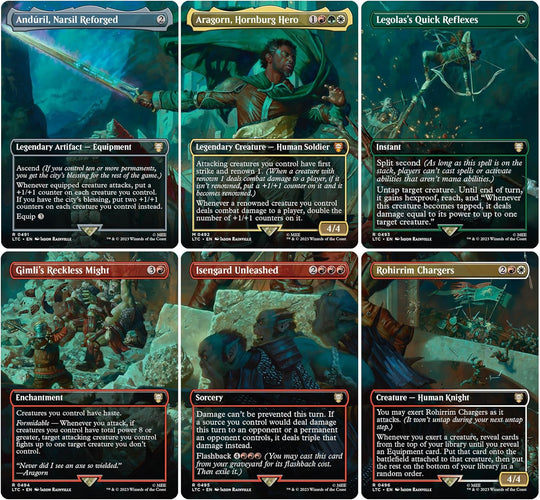 Magic The Gathering The Lord of The Rings: Tales of Middle-Earth Scene Box - Aragorn at Helm’s Deep
