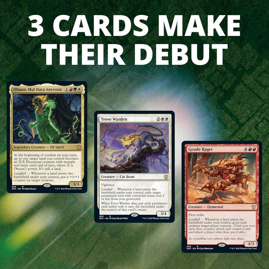 Magic: The Gathering Commander Legends – Land's Wrath | 100 Card Ready-to-Play Deck