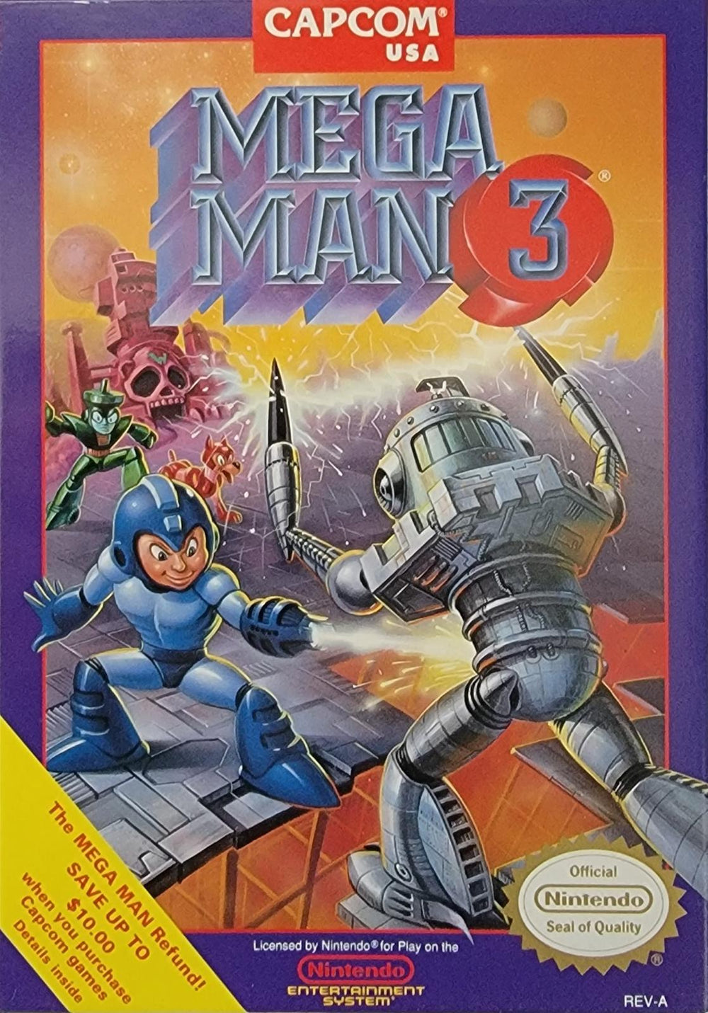 Gunpla-Box - Mega Man 3 - Video Game - NES