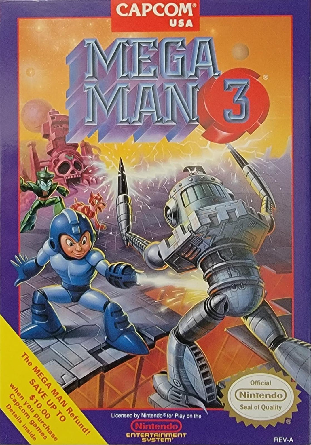 Gunpla-Box - Mega Man 3 - Video Game - NES