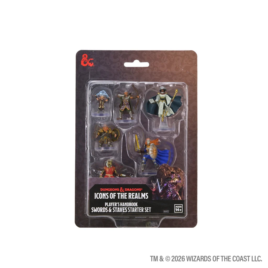 D&D Icons of the Realms: Player's Handbook - Swords & Staves Starter Set