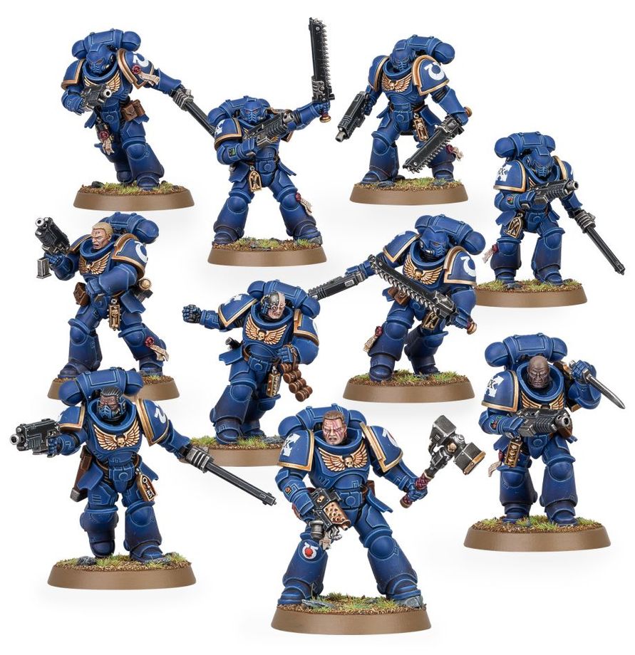 Warhammer 40,000 Space Marines Assault Intercessor Squad