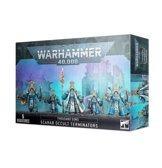 Warhammer 40,000 Thousand Sons Scarab Occult Terminators