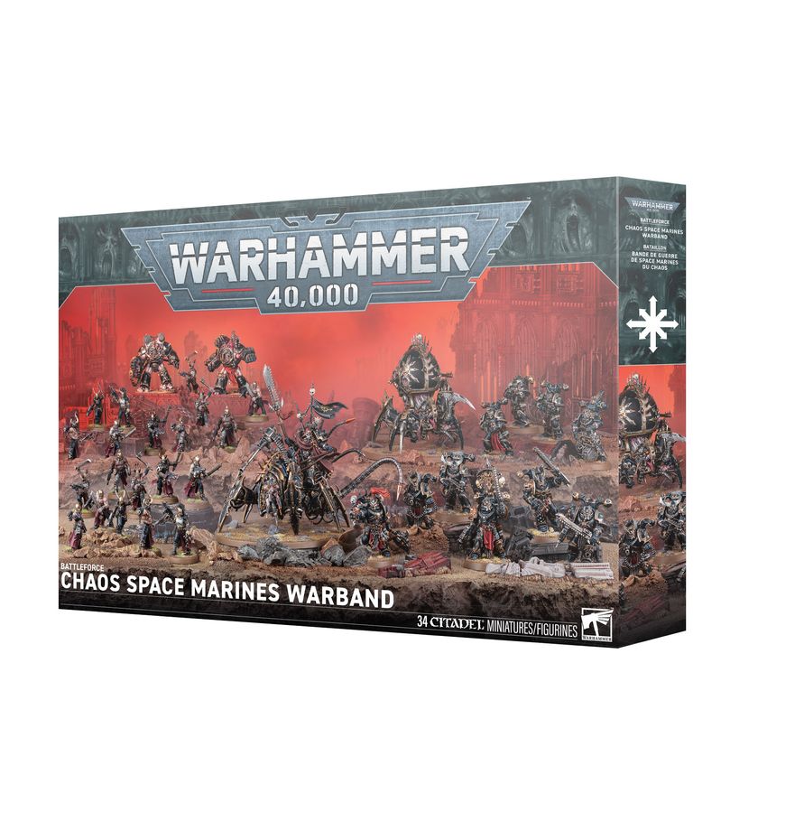 Warhammer 40,000 Battleforce Chaos Space Marines Warband
