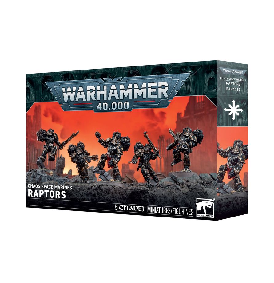 Warhammer 40,000 Chaos Space Marines Raptors