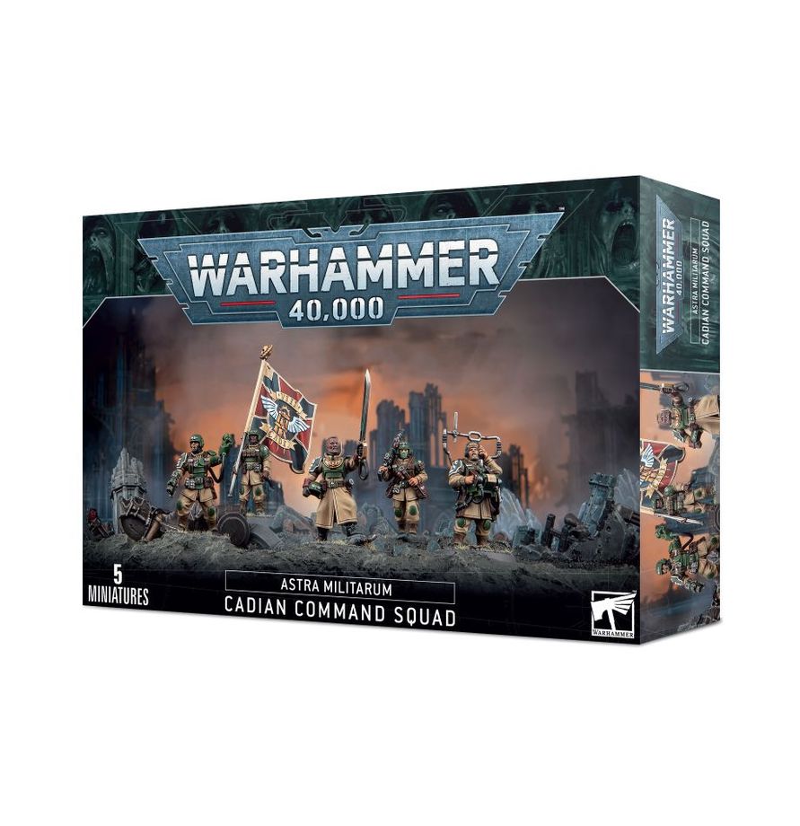 Warhammer 40,000: Astra Militarum Cadian Command Squad