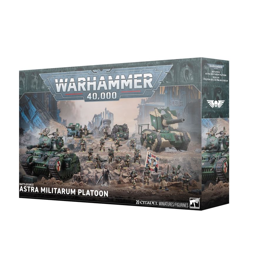 Warhammer 40,000 Battleforce Astra Militarum Platoon