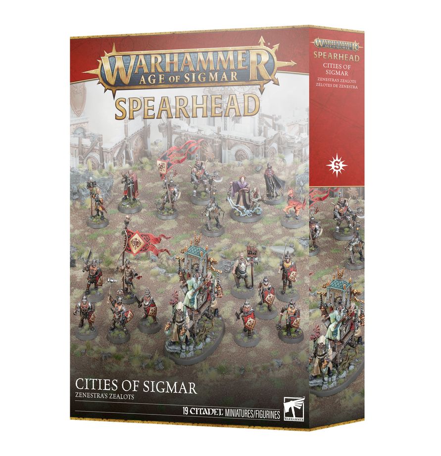 Warhammer Age of Sigmar: Spearhead: Cities of Sigmar – Zenestra's Zealots