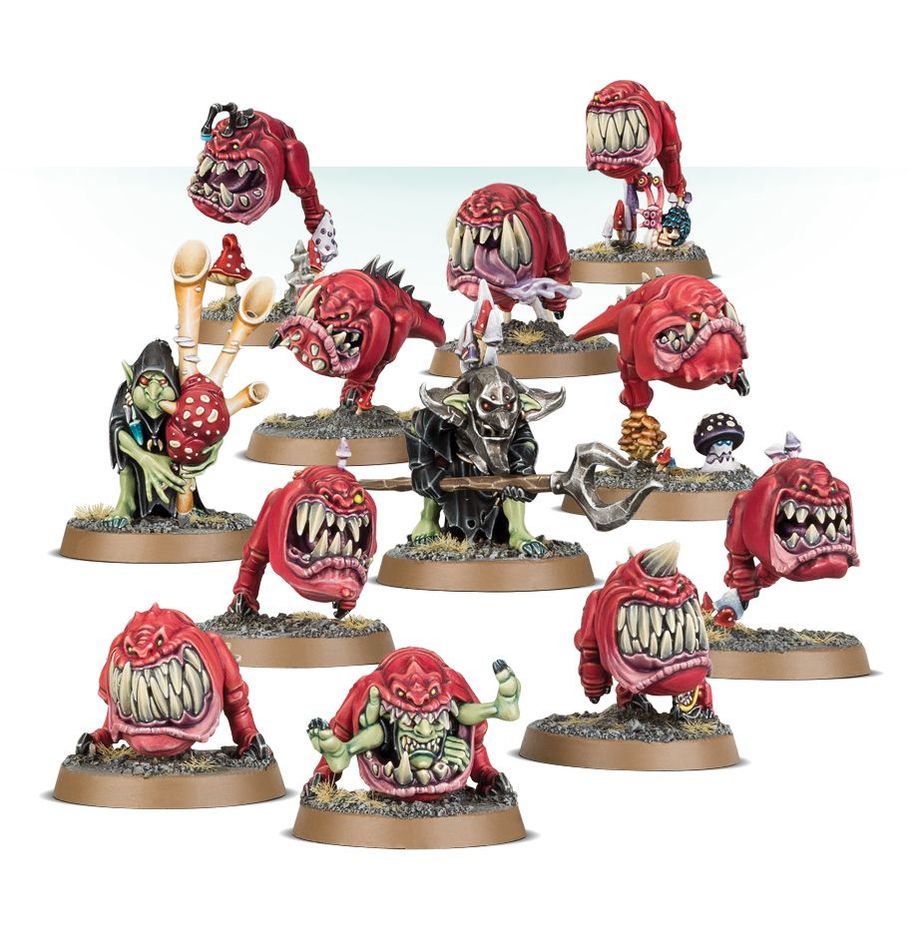 Gloomspite Gitz Squig Herd - Warhammer Age of Sigmar 12 Miniatures