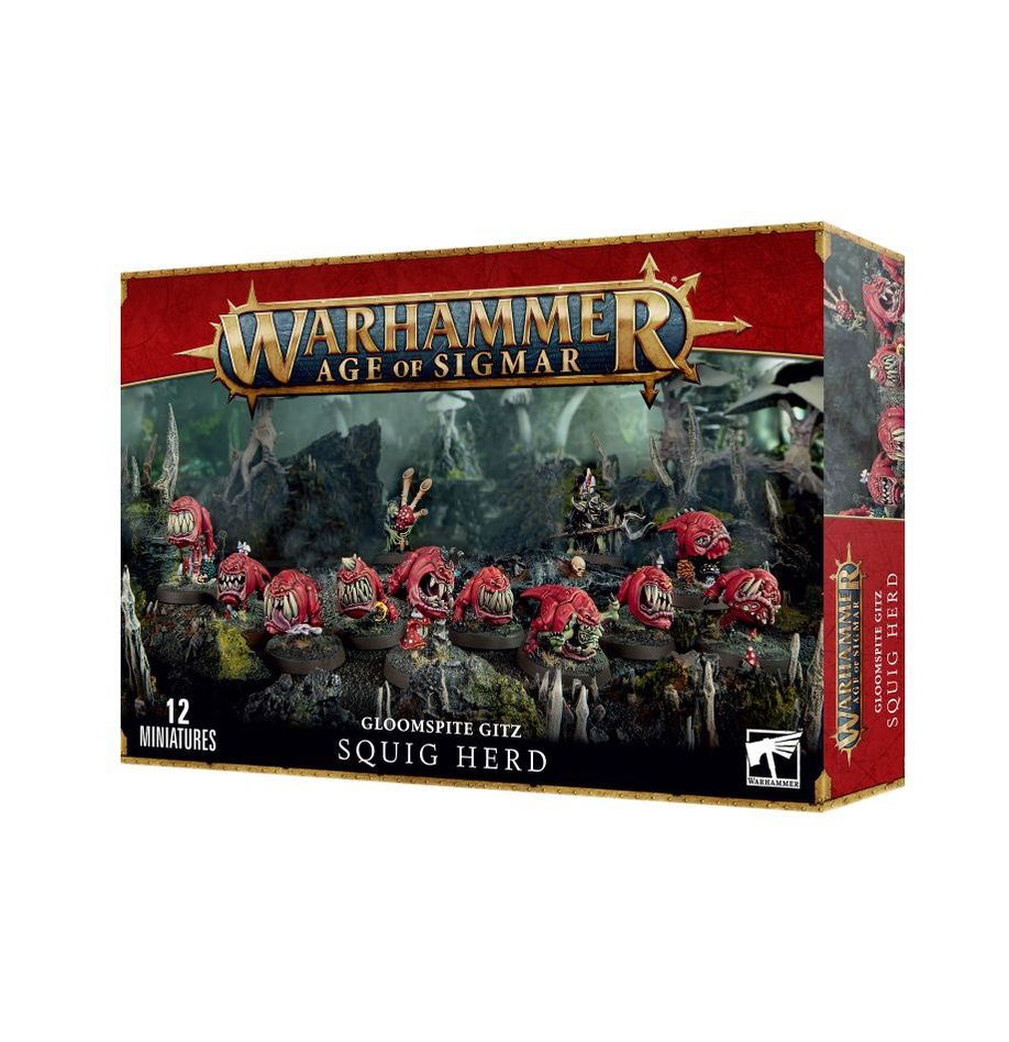 Gloomspite Gitz Squig Herd - Warhammer Age of Sigmar 12 Miniatures