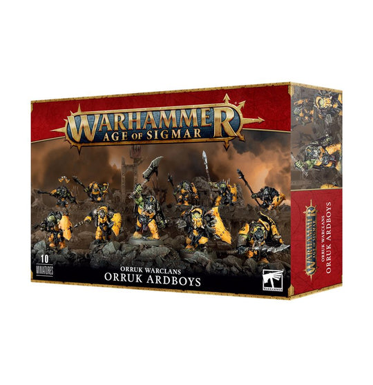 Orruk Warclans Orruk Ardboys - Warhammer Age of Sigmar 10 Miniatures