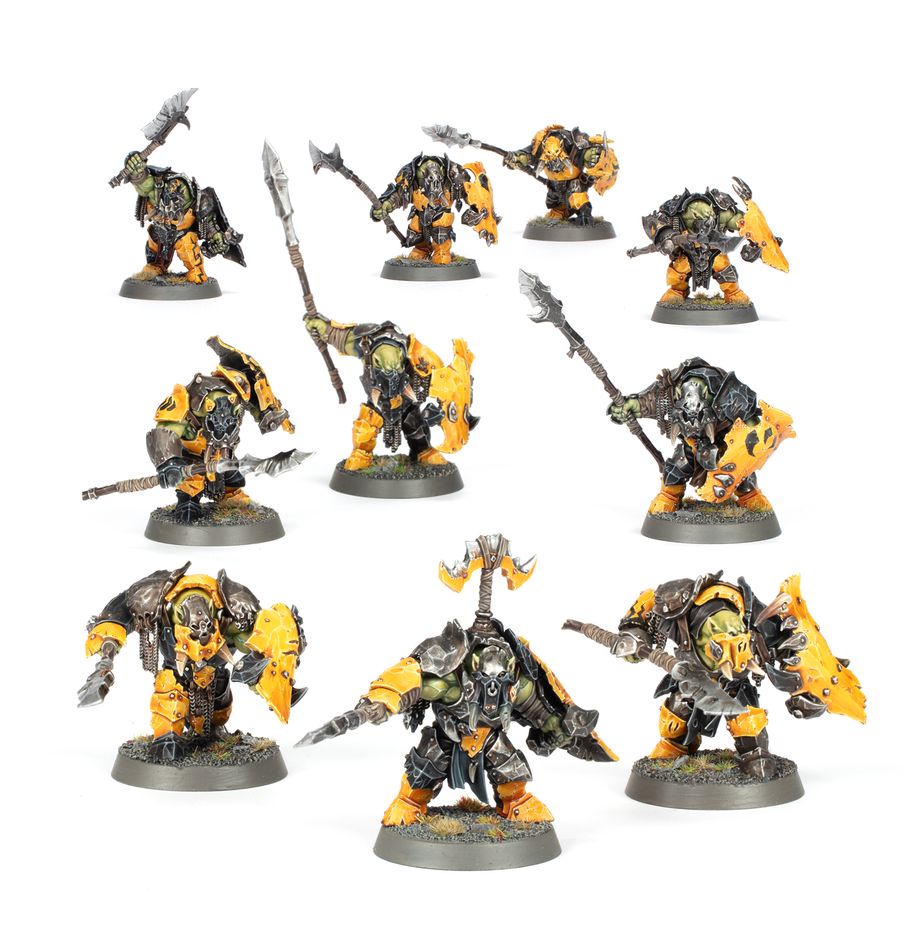 Orruk Warclans Orruk Ardboys - Warhammer Age of Sigmar 10 Miniatures