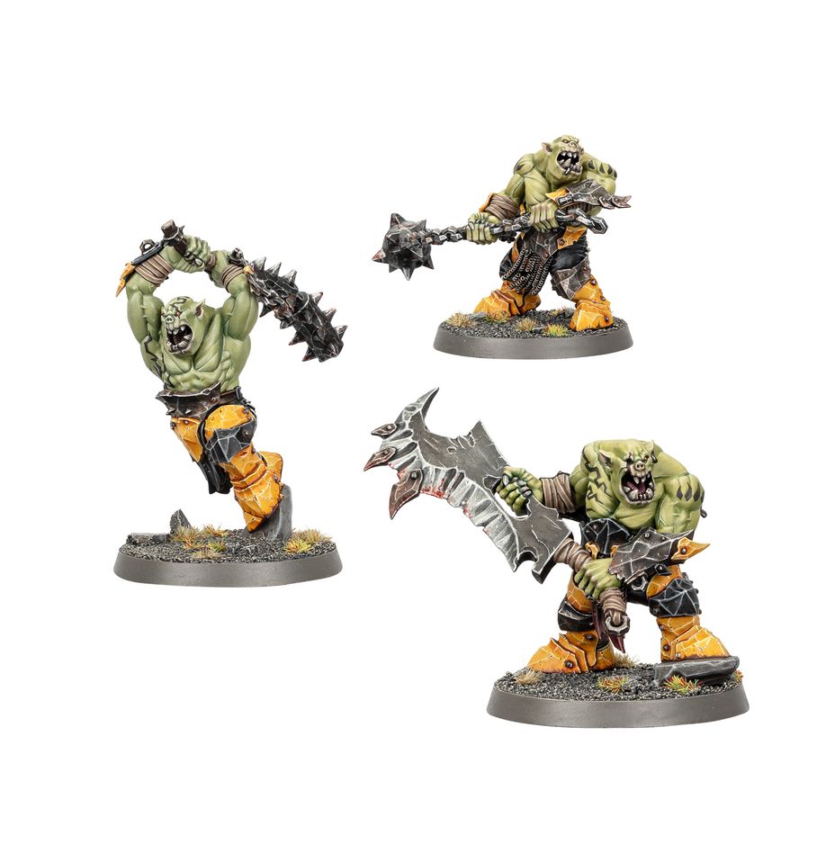 SPEARHEAD: ORRUK WARCLANS - IRONJAWZ BIGMOB