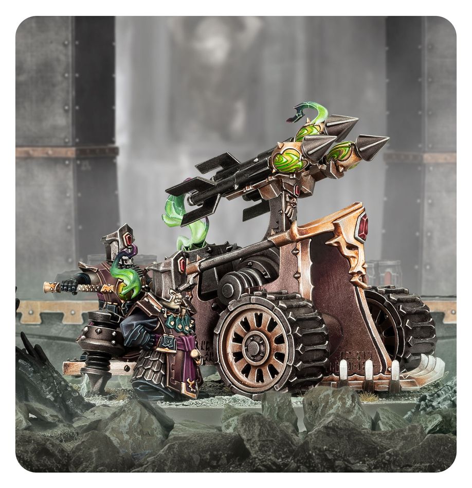WARHAMMER AGE OF SIGMAR: DEATHSHRIEKER ROCKET BATTERY