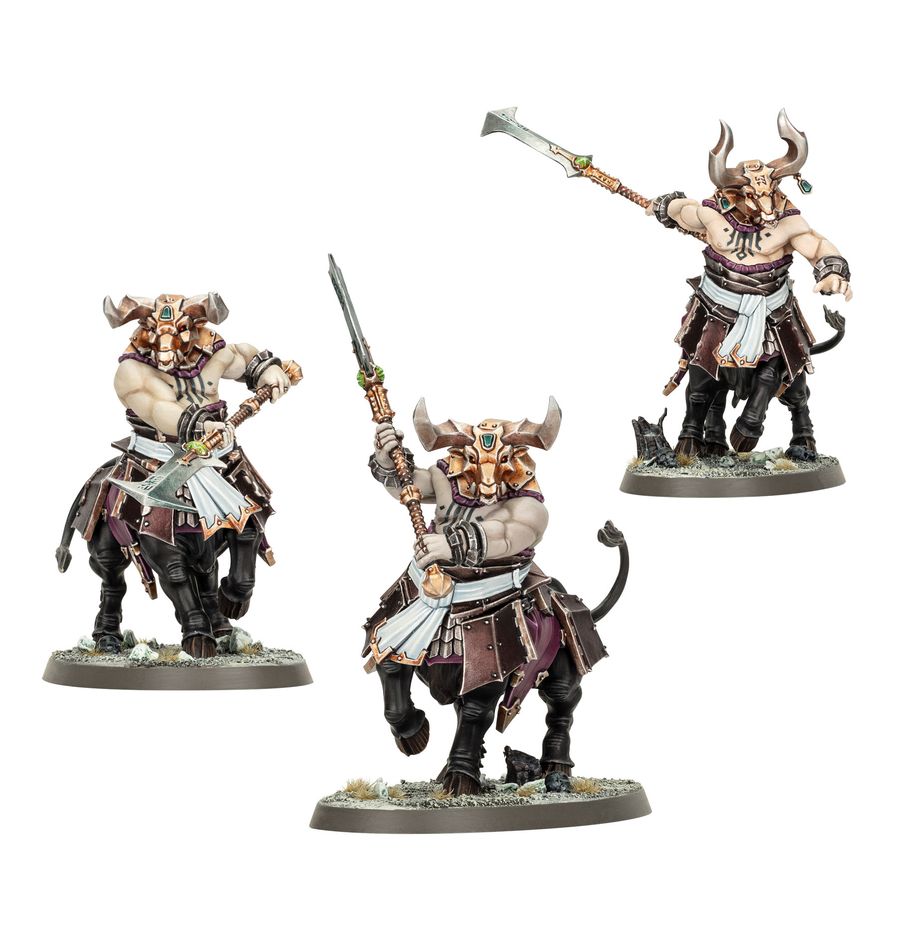 WARHAMMER AGE OF SIGMAR: BULL CENTAURS/ANOINTED SENTINAELS