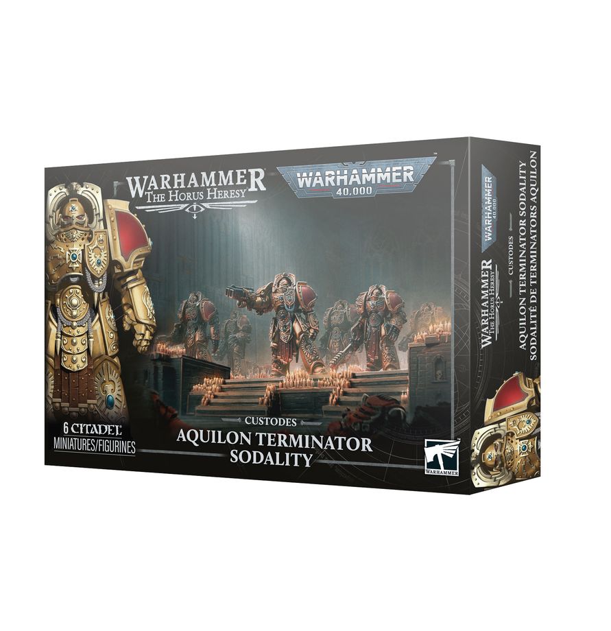 Warhammer 40,000: The Horus Heresy - Custodes Aquilon Terminator Sodality