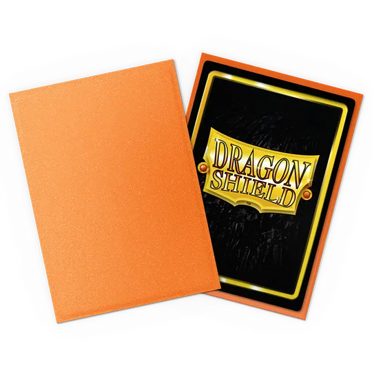 Dragon Shield Amber - Matte Sleeves - Japanese Size