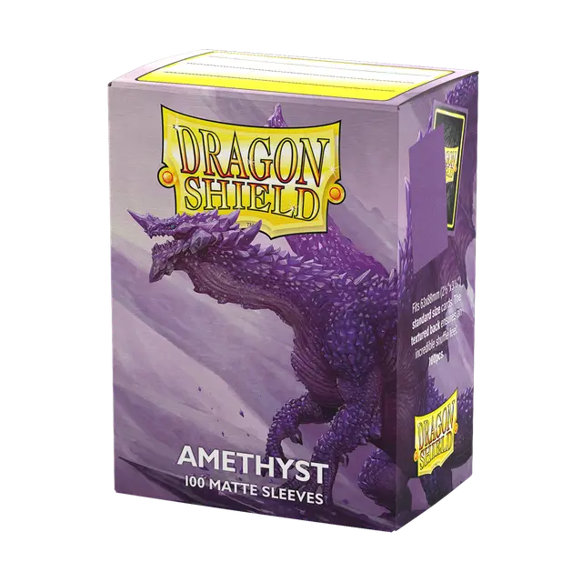 Dragon Shield Matte Amethyst 100ct