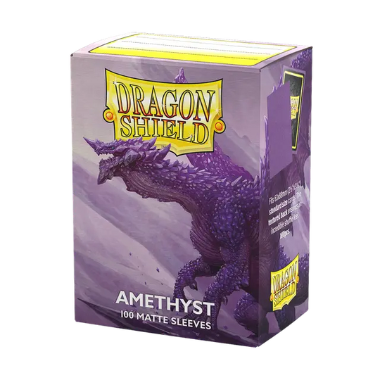 Dragon Shield Matte Amethyst 100ct