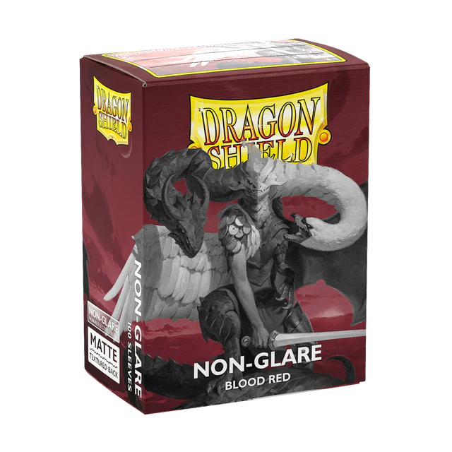 Dragon Shield Non-Glare Blood Red