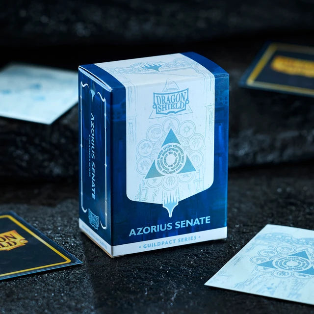 Dragon Shield Guildpact Series - Azorius Senate - Matte Dual Art Sleeves