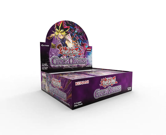 Yu-Gi-Oh! Chaos Origins Booster Display