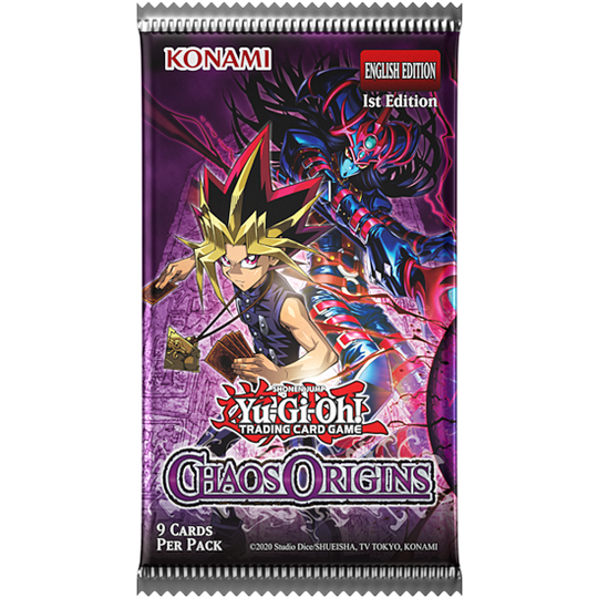 Yu-Gi-Oh! Chaos Origins Booster Display